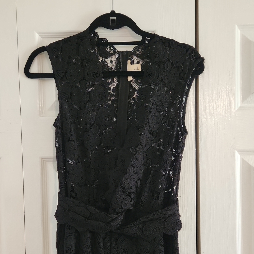Black Lace Jumpsuit